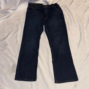 Wrangler Men's Deep Indigo Bootcut Jeans